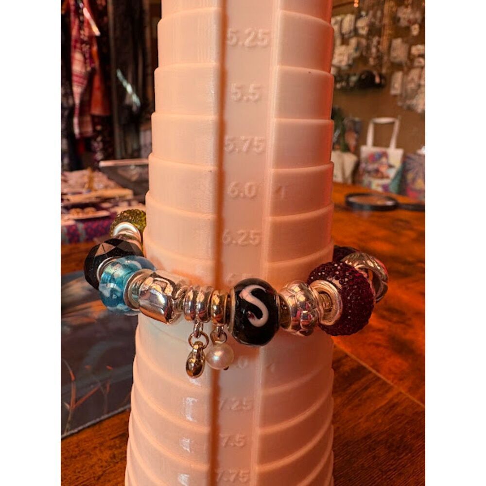 Multicolor DIY Charm Bracelet with 20 Charms - Picture 6 of 6
